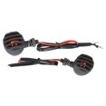 thumbnail image 4 of Lámpara de parpadeo de motocicleta, Orificio de Montaje de 10 mm Universal 3 Cables IP66 Luz de Señal de Motocicleta Impermeable Para Reemplazar, 4 of 7