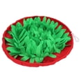 thumbnail image 1 of Dog Sniffing Pad, Pet Snuffle Bowl Machine Washable Interactive Foldable Boredom Relief Prevent Slip  For Home For Puppy Red, 1 of 8