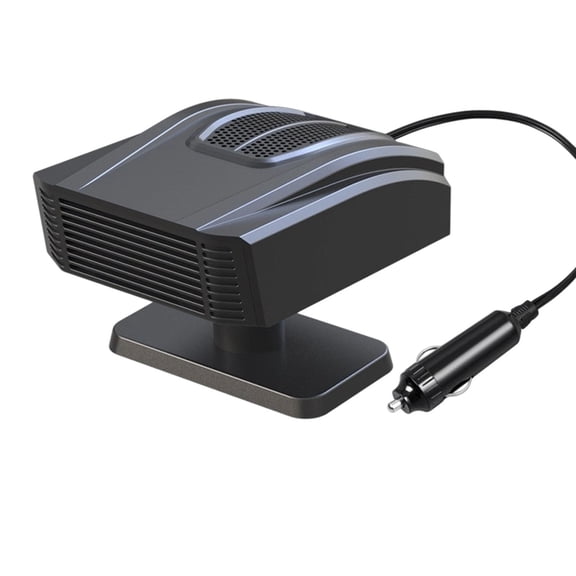 2 in1 Fast Heating and Cooling Car Heaters , Portable Car Heater,12v Car Heater and Defroster, Plug-In Car Windscreen Fan For All Cars,360°Degree Defroster with Rotatable Suction Holder