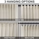 thumbnail image 4 of Cortinas DANCURTON, mezcla de lino y lino, 244 x 132 cm, color beige, 4 of 8