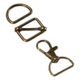 thumbnail image 4 of 56Pcs Keychain Hooks with D Rings Set Purse Hardware for Bag Making Lanyard Snap Hooks Swivel Clasps with Slide Buckle, 4 of 7