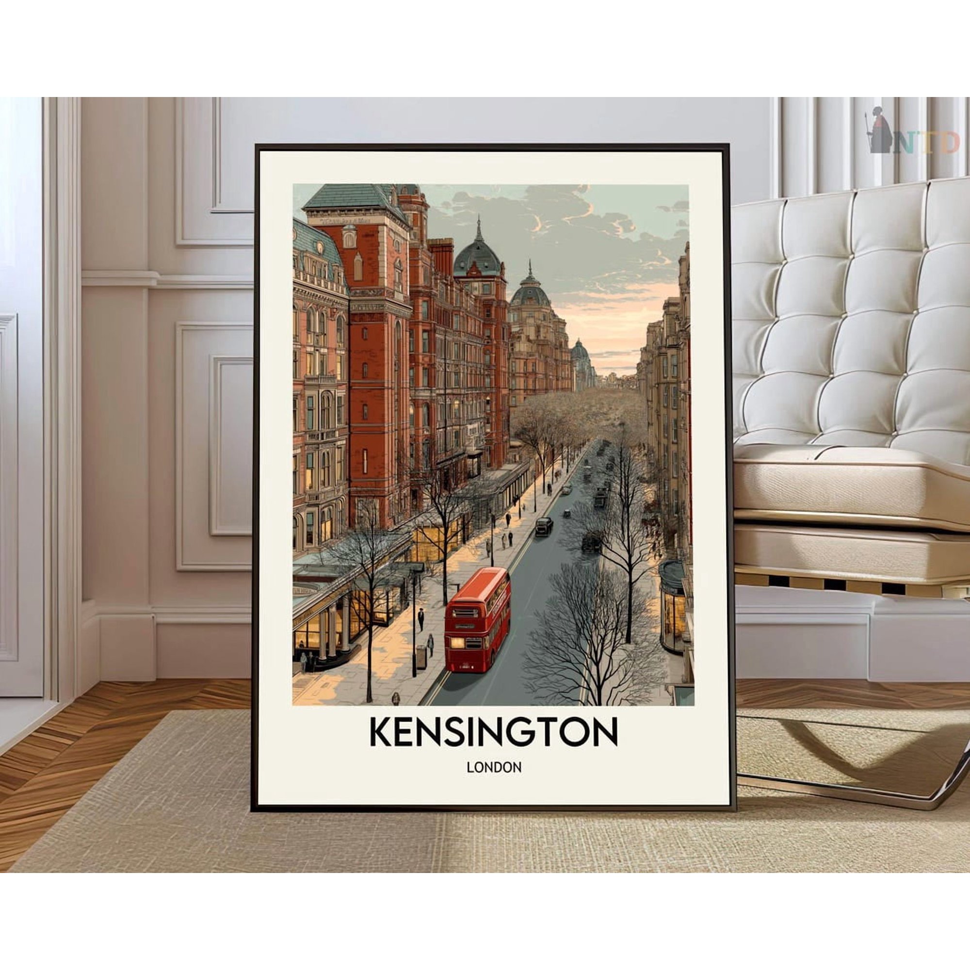 Kensington London Museum Poster Unframed Paper Print