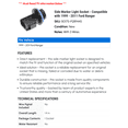 thumbnail image 2 of Side Marker Light Socket - Compatible with 1999 - 2011 Ford Ranger 2000 2001 2002 2003 2004 2005 2006 2007 2008 2009 2010, 2 of 2