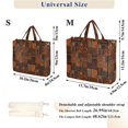 thumbnail image 2 of FORMRS Womens Corduroy Tote Bag Crossbody Shoulder Purse Handbag with Detachable Strap, Abstract Tribal Pattern, 2 of 7