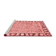 thumbnail image 2 of Ahgly Company Machine Washable Indoor Rectangle Abstract Red Modern Area Rugs, 8' x 12', 2 of 4