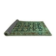 thumbnail image 2 of Ahgly Company Indoor Rectangle Persian Turquoise Blue Traditional Area Rugs, 6' x 9', 2 of 4