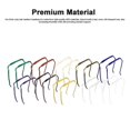 thumbnail image 3 of Thick Curly Hair Large Headband Invisible Hair Hoop Sunglasses Shape Hairstyle Fixing Tool 2Pcs, 3 of 5