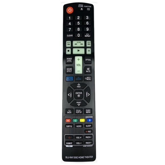 Télécommande de Remplacement AKB73275501 pour LG Home Cinéma BLU-RAY LHB336 LHB536 LHB976 HB906TAW Fernbedienung