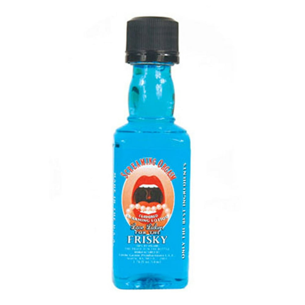 Love Lickers Screaming Orgasm Warming Massage Oil Raspberry 1.76 oz