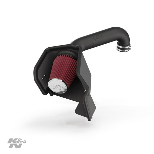 K&N Cold Air Intake Kit High Performance, Guaranteed to Increase