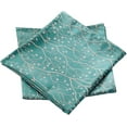 thumbnail image 3 of Home Soft Things Jacquard Throw Pillow Cover and Valance Set - Branch - Deep Teal - 56" x 19"/20" x 20", 3 of 3