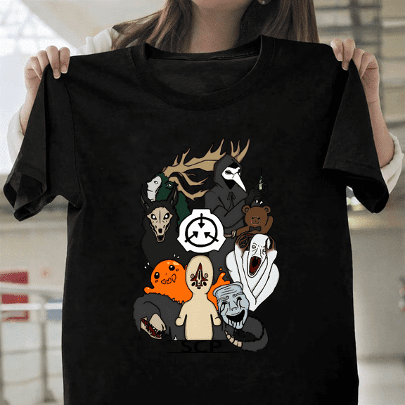 Scp Foundation Secure Contain Protect Colored Graphic Unisex T-Shirt, up to size 3XL.