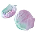 thumbnail image 2 of Bollo rizador sin calor, rizador sin calor Tie Dye satén rizador sin calor bollo rodillo sin calor grado profesional, 2 of 8