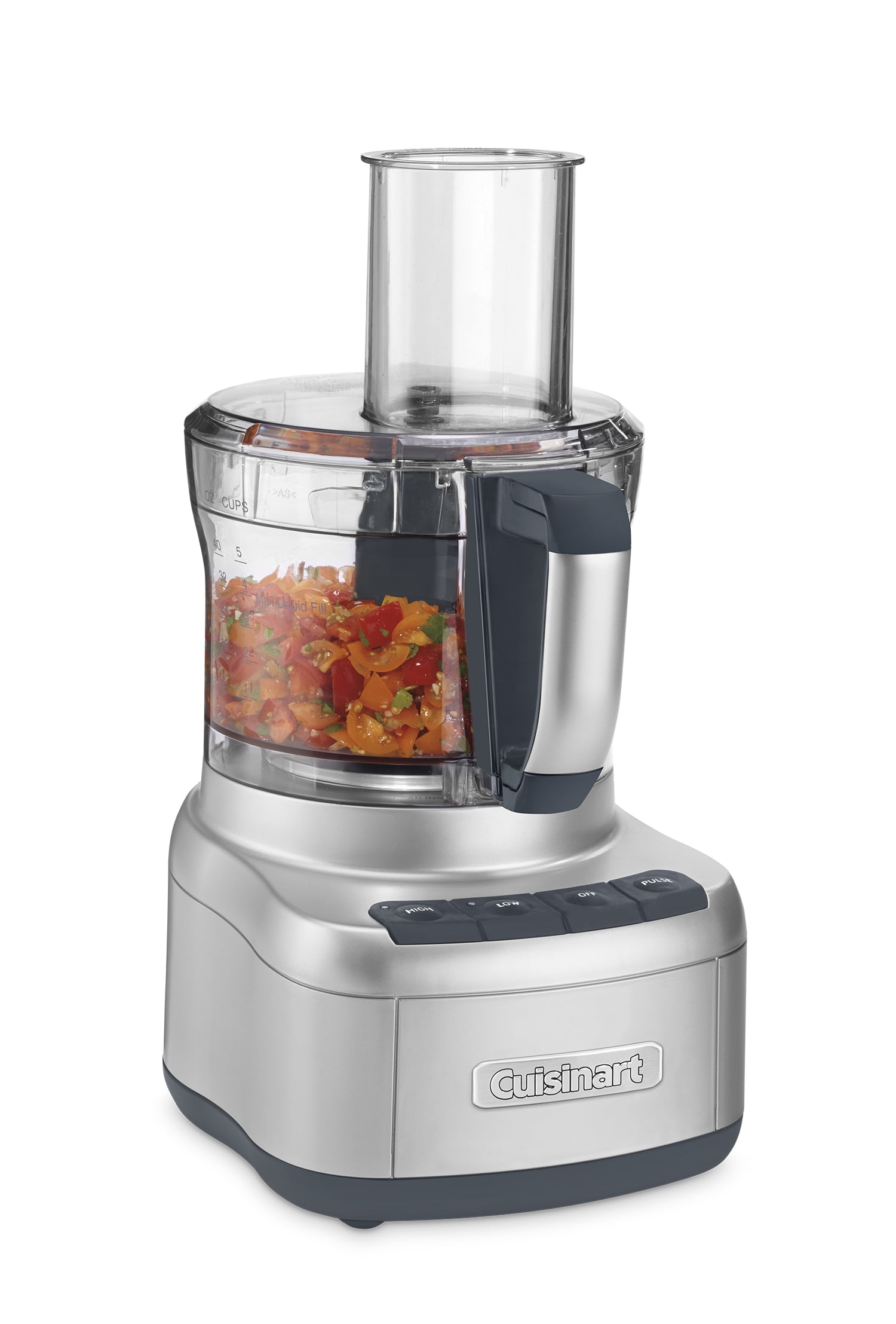 Cuisinart Elemental 8-Cup 3-Speed White Food Processor FP-8P1