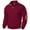 Wine, variant on Sweatshirts for Men Stand Neck Sweatshirt Tops Elbow Patch Pullover Sweater Blouse Button Long Sleeve Loose Sweatshirt Fall Winter Blouses Sports Workout Travel Loungewear