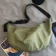 thumbnail image 5 of Bolso de hombro para mujer, bandolera de nailon de gran capacidad, moda para fiesta (verde), 5 of 8