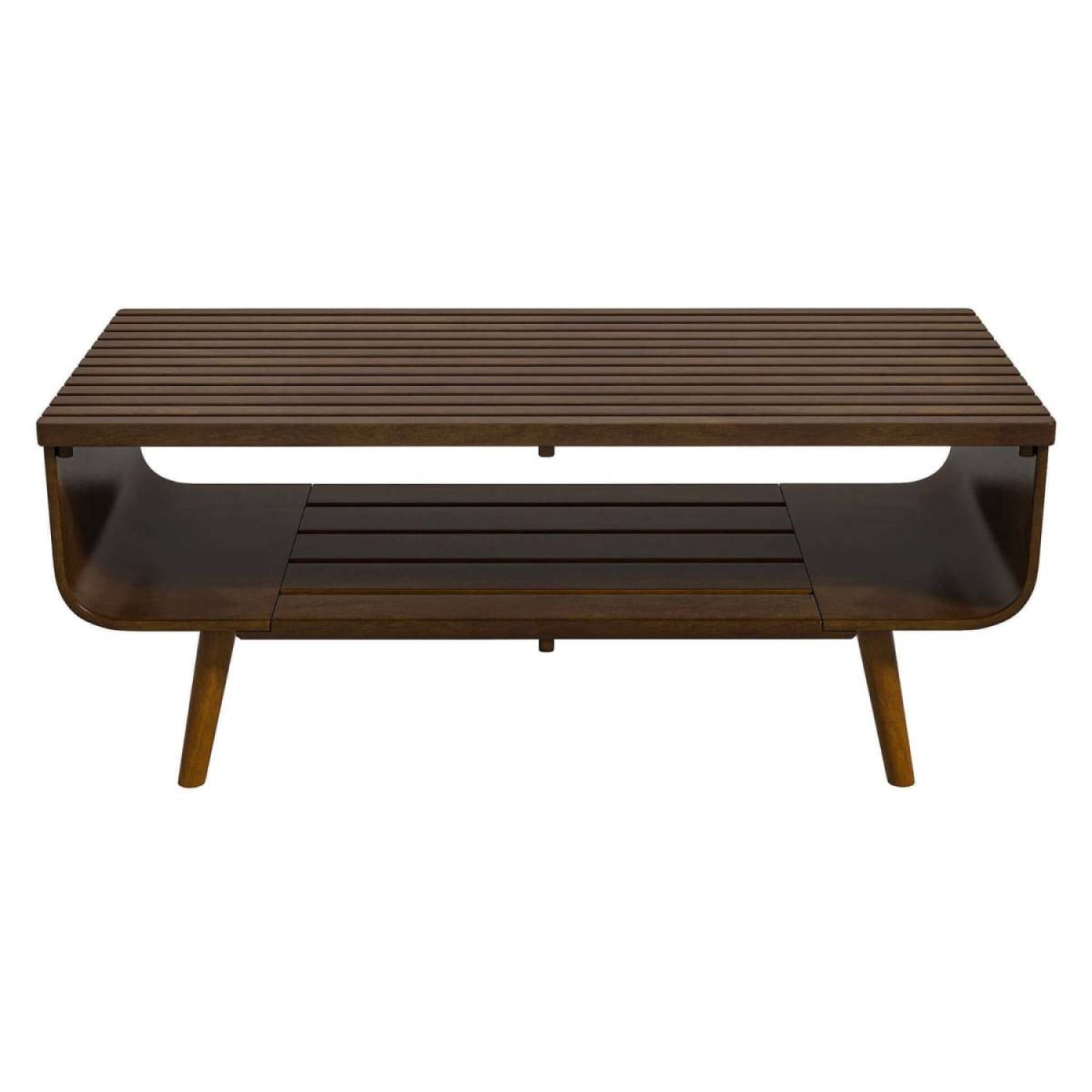 Alice Walnut Coffee Table Solid Wood Living Room Accent