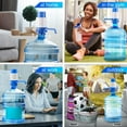 thumbnail image 4 of Rkxzt Pump Dispenser Manual Water Dispenser Blue Medium Bottle Pump Without Air for 3-5 Gallon Drinking Water Kitchen Utensils Gadgets, 4 of 10