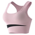 thumbnail image 2 of Sujetador deportivo con cuello en U, sujetador deportivo de nailon transpirable para mujer, sujetador deportivo elástico fiel a su promesa, 2 of 8