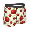 thumbnail image 3 of Balery Fruit Apples Men's Boxer Briefs, Soft and Breathable Cotton Underwear with nylon Waistband-XX-Large, 3 of 9
