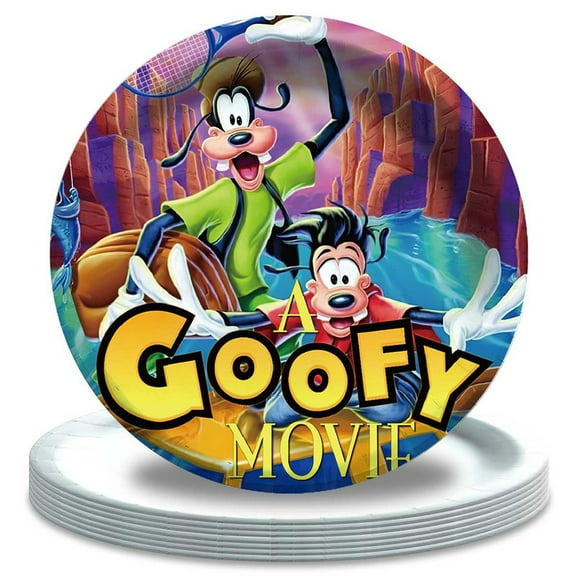 Goofy Birthday Decorations Plates Party Supplies Tableware Disposable Dinnerware