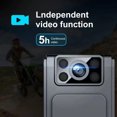 thumbnail image 6 of Wearable 4K Mini Camera, 1920x1080P Body Cam with IR Night Vision for Home Security, Meetings, Outdoor Activities (Pocket Size), 6 of 8