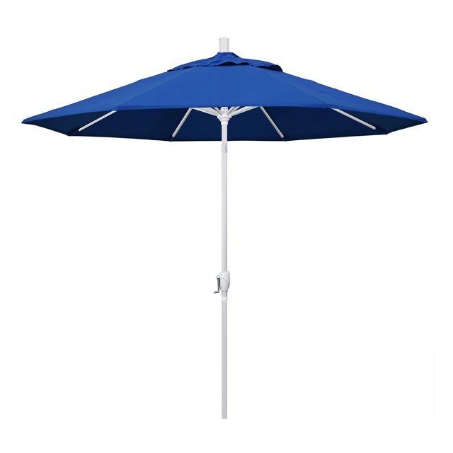 California Umbrella Parasol de Patio de 9 Pieds en Bleu Pacifique