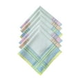 thumbnail image 3 of Milageto 6Pcs Cotton Men's Handkerchiefs Pocket Square Hankies 29cm Bandanas for Prom, 3 of 8