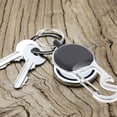 thumbnail image 5 of Retractable Keychain 2 Pcs Outdoor Keychains Utility Fob Lanyard for Keys ID Badge Clips Alloy, 5 of 6