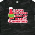 thumbnail image 4 of Inktastic I Love Ketchup from My Head Tomatoes Boys or Girls Toddler T-Shirt, 4 of 5