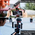 thumbnail image 4 of QualitChoice U Rig Pro Téléphone Intelligent Portatif Rigs Vidéo Cage de Lapin Stabilisateur Vidéo Nouvelle Génération Support de Diffusion en Direct, 4 of 6