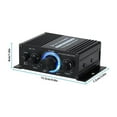 thumbnail image 6 of AK380/AK370/AK170 2 Channel Bluetooth HiFi Power Amplifier Home Car Audio Processor Class D Remote Control FM Radio, 6 of 7