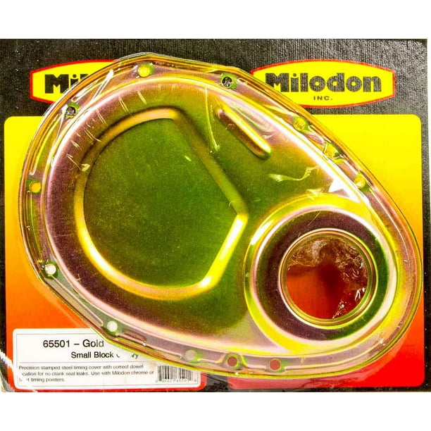 Milodon 65501 MLD65501 TIMING COVER SBC GOLD