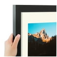 thumbnail image 4 of ArtToFrames Collage Photo Picture Frame with 4 - 11x14 Openings, Framed in Black with Off White and Black Mats (CDM-3926-1), 4 of 8
