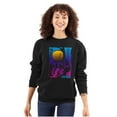 thumbnail image 3 of Vaporwave NASA Space Astronaut Sweatshirt for Men or Women Brisco Brands S, 3 of 6