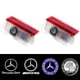 thumbnail image 2 of Lámpara de proyector de bienvenida para Mercedes Benz W205 W176 W246 W242 W212 S212 EABC Class, accesorios para coche, 2 luces LED para puerta de coche, 2 of 5