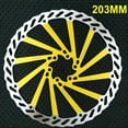 thumbnail image 2 of Bike Brake Rotor Disc Brake For Shiman-O Alivio/Deore Mtb 1 - Does Not Contain Composite Wood Blue 203, 2 of 8