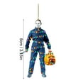 thumbnail image 4 of Personaje de película de terror, espejo retrovisor para coche, colgante colgante, decoración de Halloween, espejo retrovisor plano para coche, colgante, suministros para fiestas y festivales, 4 of 8