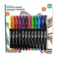 thumbnail image 1 of Pen+Gear 12 marqueurs permanents à pointe fine , 12 couleurs assorties, non toxiques, Conforme à la norme ASTM D4236, 1 of 5