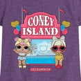 thumbnail image 3 of Lol Surprise! - Coney Island - Toddler & Youth Girls Short Sleeve Graphic T-Shirt, 3 of 5