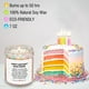 thumbnail image 2 of Vela Homsolver Birthday Vainilla Cream Happy Birthday, 3 x 4 cm, 2 of 9