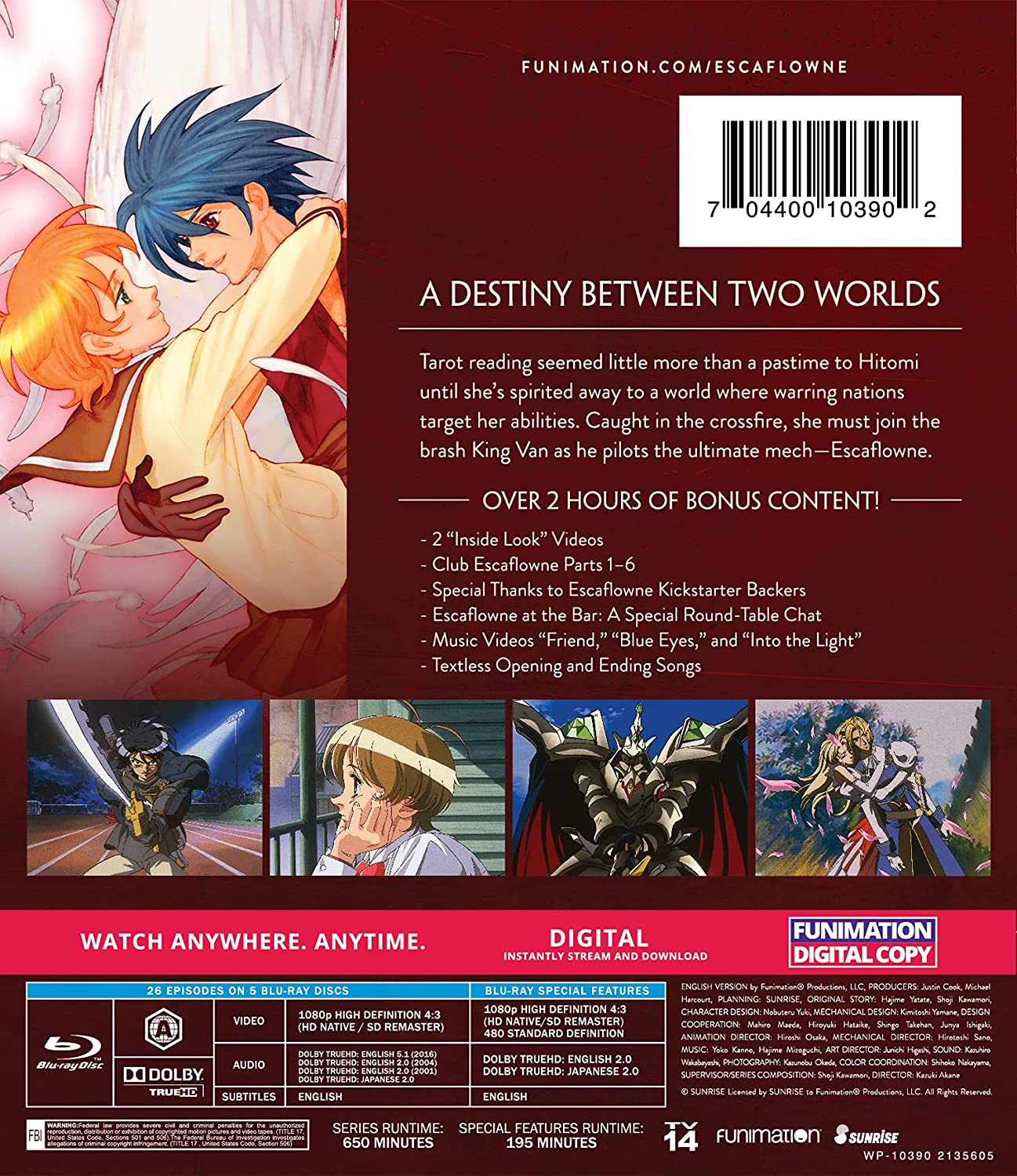 Escaflowne - Vol. 6 [Import anglais](品) The Visions Of Escaflowne