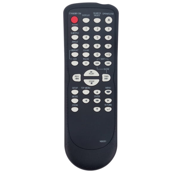 NB691UD Replace Remote for Magnavox DVD CD Player MDV2300/F7 MDV3400/F7 MDV3400