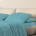 thumbnail image 5 of Malibu Home Collection 100 % Cotton Solid Marine Blue Sheet Set King, 5 of 5