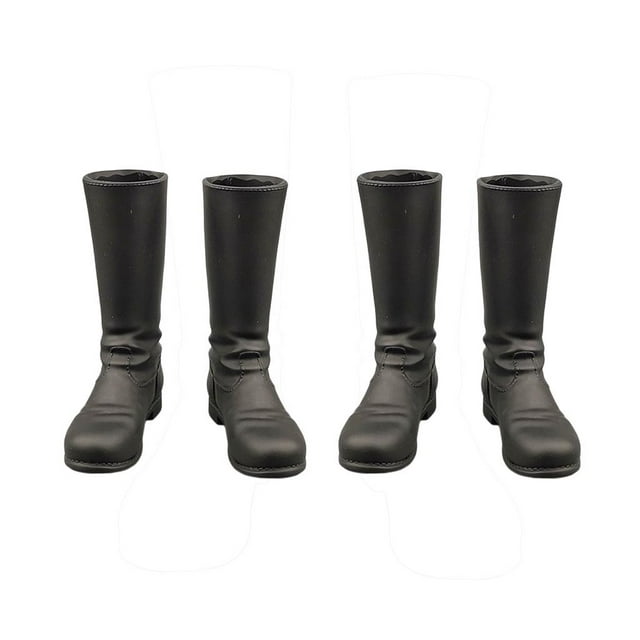 2x Sexta Acción Hombres Soldado Aficionados Botas de montar de pierna calientes Accesorios Accesorios Zulema 6. Figura de acción ACC