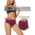 thumbnail image 4 of ADREAMLY High Cut Panties for Women Plus Size Full Coverage Briefs Breathable Cotton Underwear, 5 Pack, 4 of 7