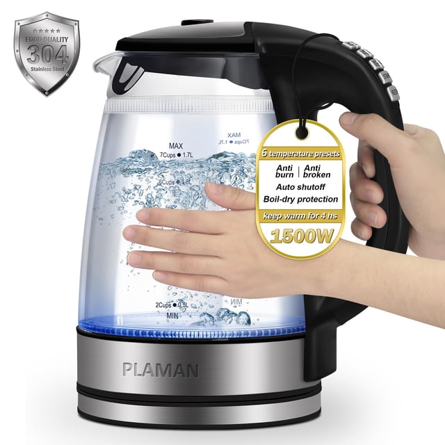 1500W Electric Kettle with Temperature Control -