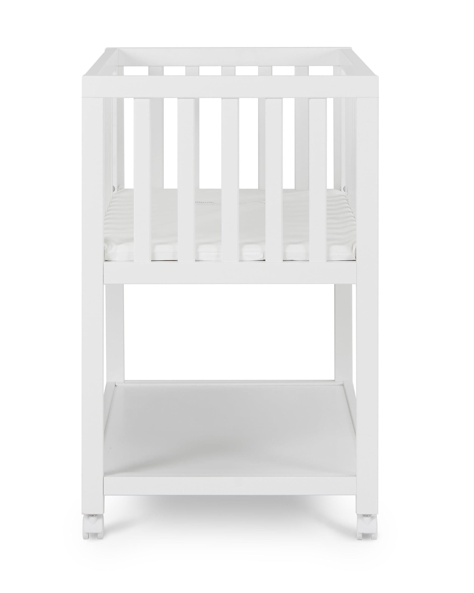 AFG Baby Furniture Mila Wooden Portable Bassinet White Walmart