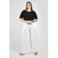 thumbnail image 1 of Pantalon tipo palazzo Roman Fashion /Tallas Extras, 2632 (Blanco) blanco 42, 1 of 6