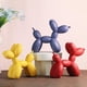 thumbnail image 3 of Escultura de perro con globo, resina, artesanías de animales lindos, globo con forma de perro, estatua artística, decoraciones de escritorio modernas para el hogar, dormitorio, sal, 3 of 5